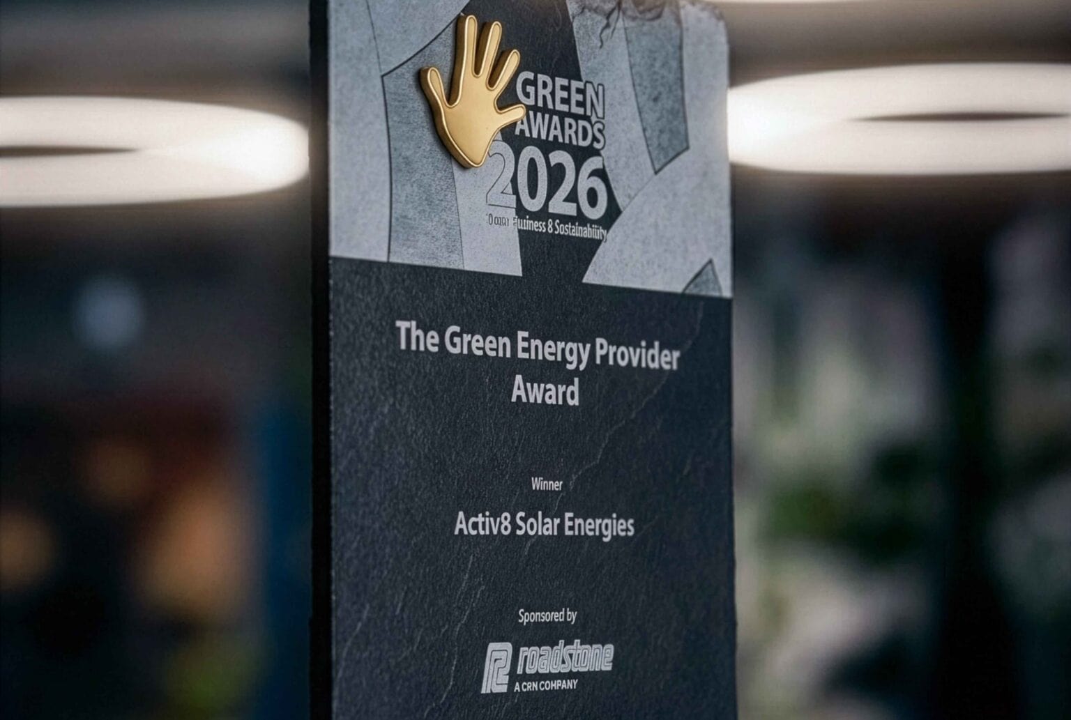 Activ8 Wins Green Energy Provider Award 2026 – Back-to-Back Success ...